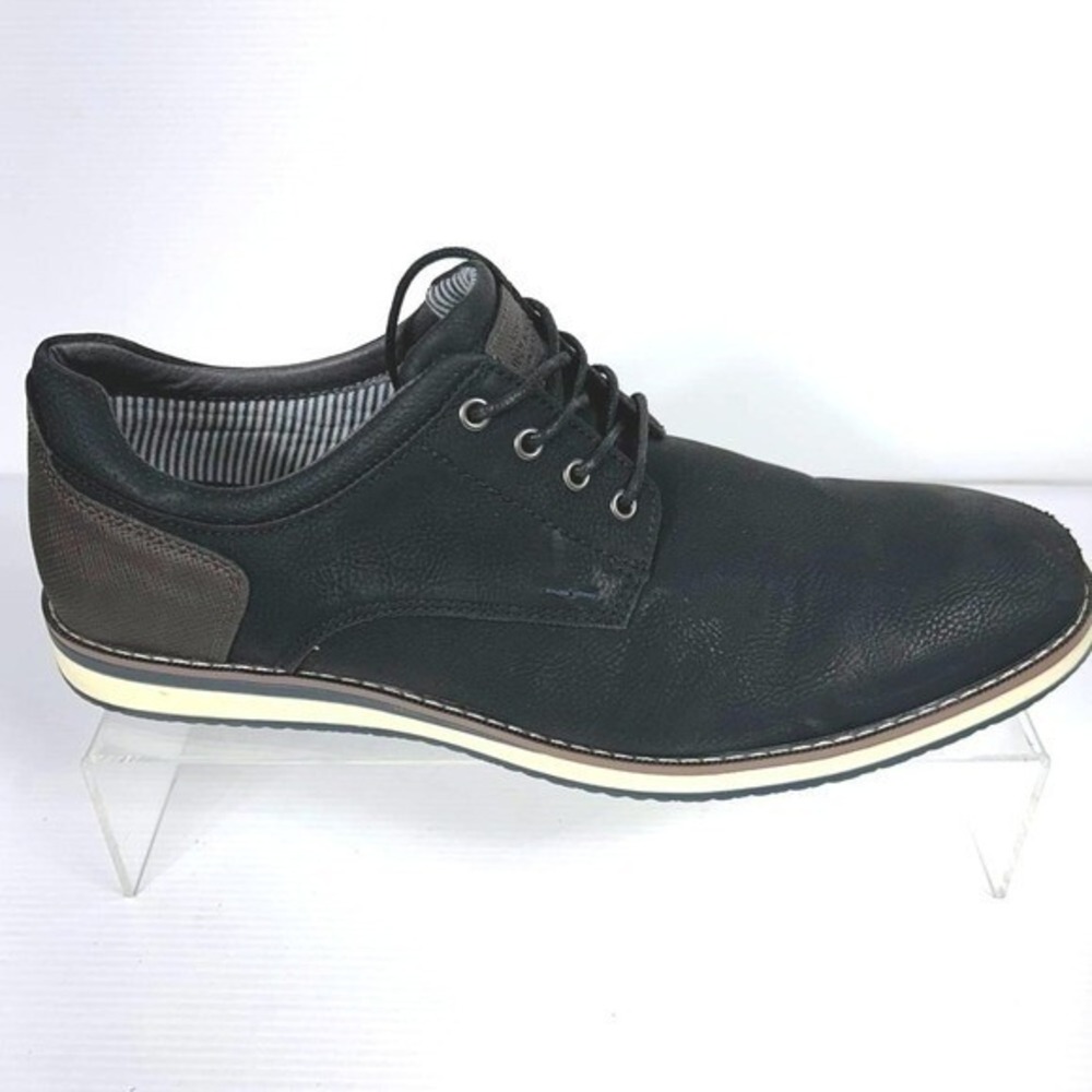 Nunn Bush Size 13 SEE PHOTOS Hyde II‎ Oxford Dress Shoes Black Mens NEW $70